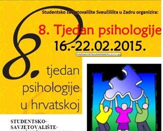 8. Tjedan psihologije u Studentskom savjetovalištu